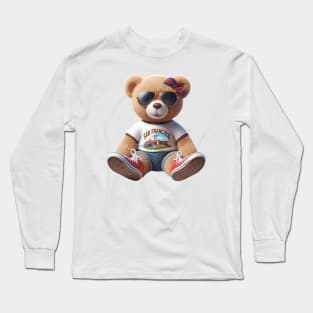 San Francisco Teddy Bear Long Sleeve T-Shirt